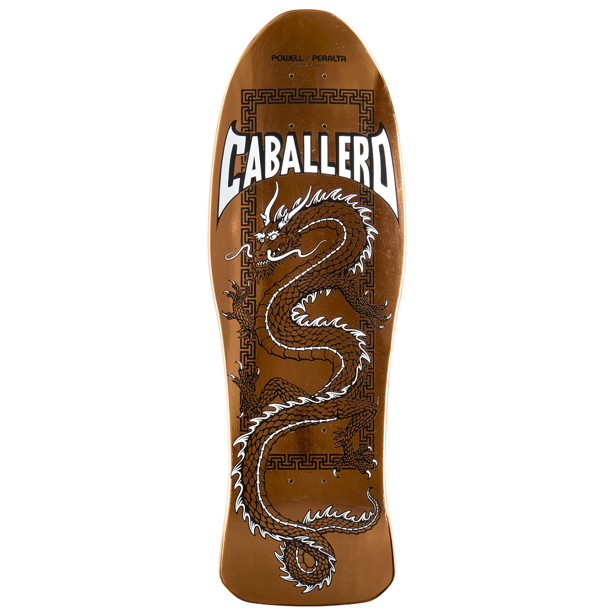Powell-Peralta Steve Caballero Chinese Dragon 24 Skateboard Deck - Copper Foil - 10.00