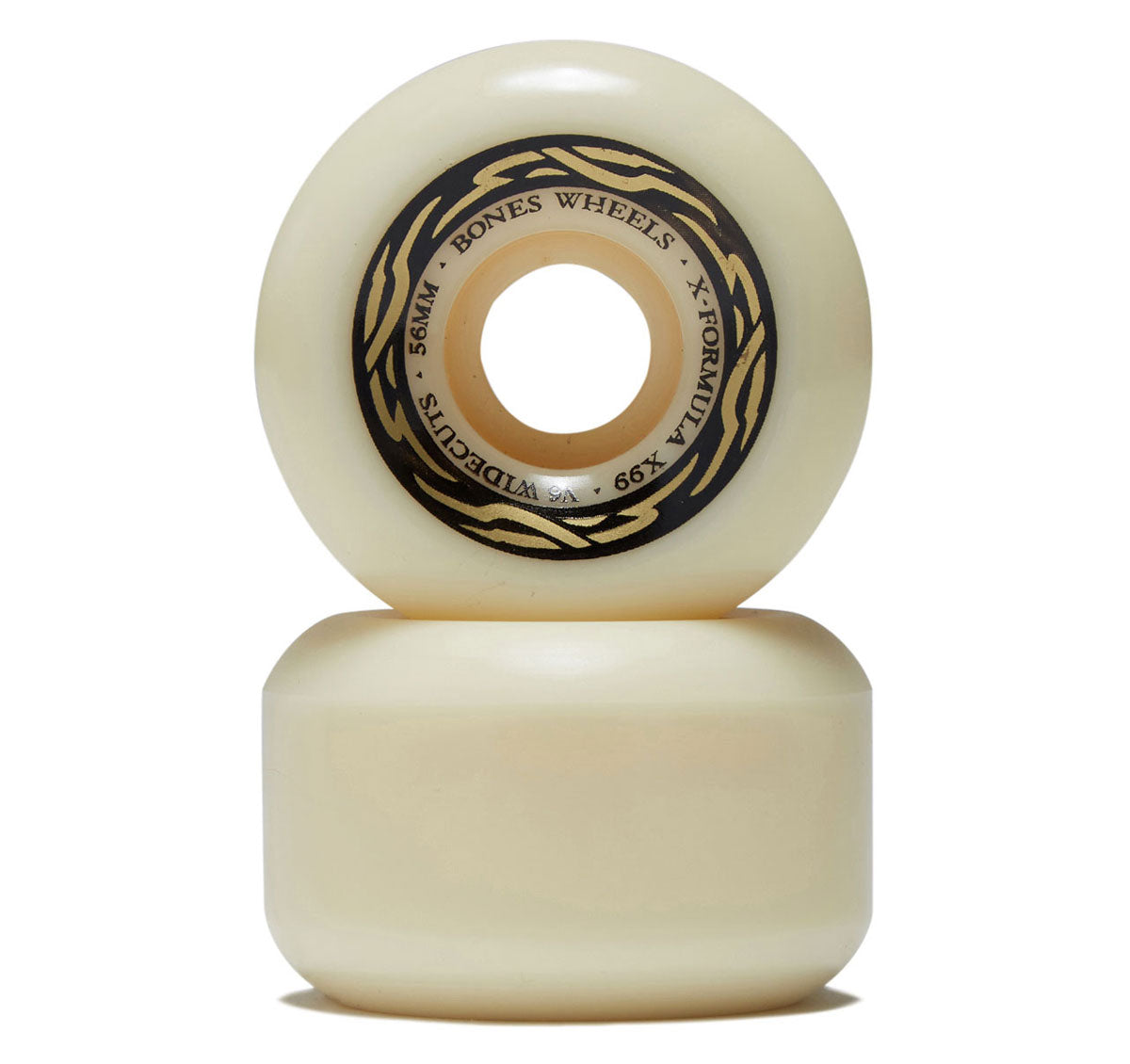 Bones X-Formula Widecuts 99a V6 Wide-Cut Skateboard Wheels - 56mm image 2