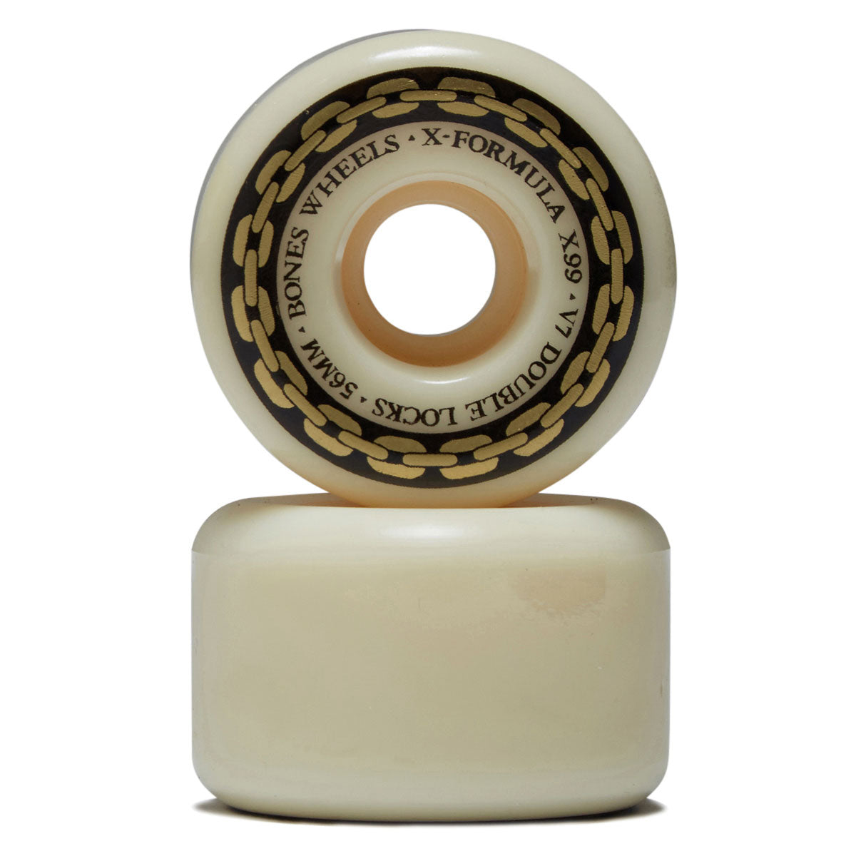 Bones X-Formula Double Locks 99a V7 Double Lock Skateboard Wheels - 56mm image 2