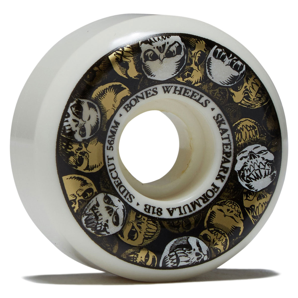 Bones SPF Sidecuts 101a V5 Sidecut Skateboard Wheels - 56mm image 1