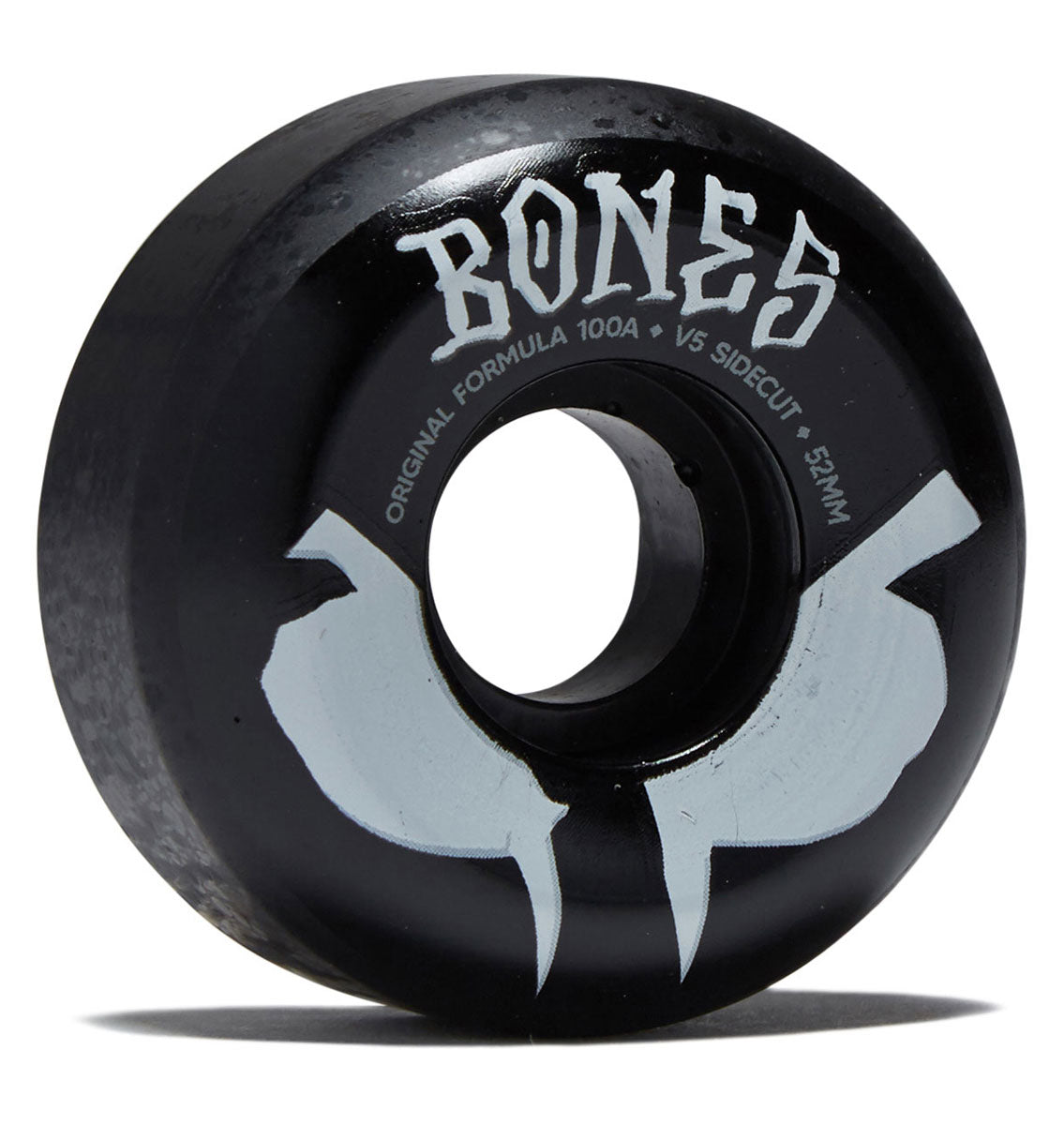 Bones 100s Sidecuts 100a V5 Sidecut Skateboard Wheels - Black 2026 - 52mm image 1