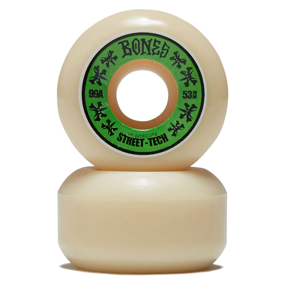 Bones STF Sidecuts 99a V5 Sidecut Skateboard Wheels - 2026 - 53mm image 2