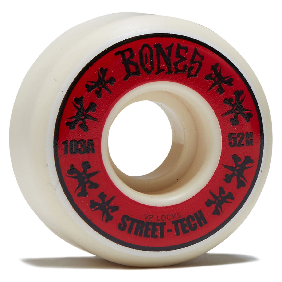 Bones STF Locks 103a V2 Lock Skateboard Wheels - 52mm image 1