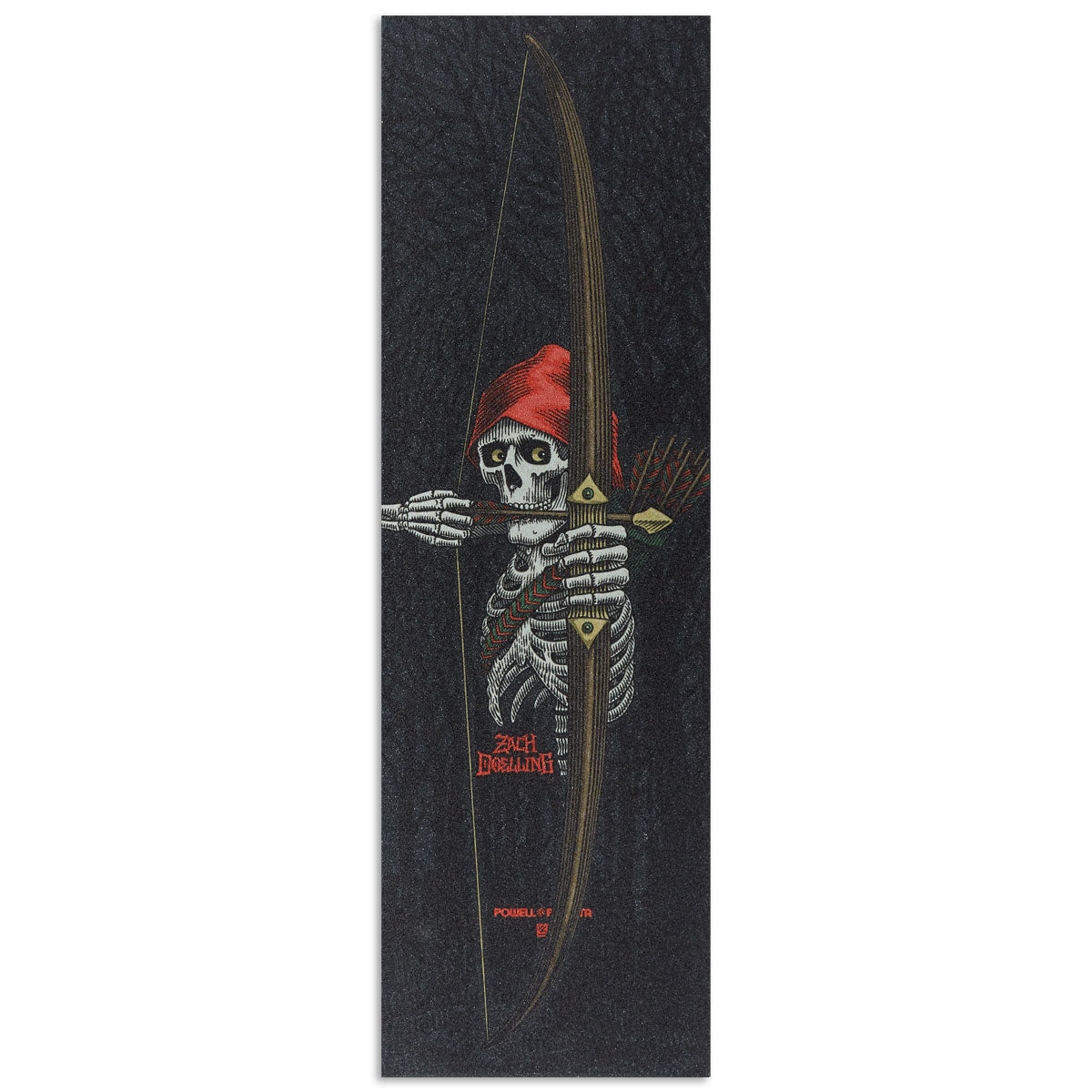 Powell-Peralta Zach Doelling Archer Grip tape - Black - 10.50