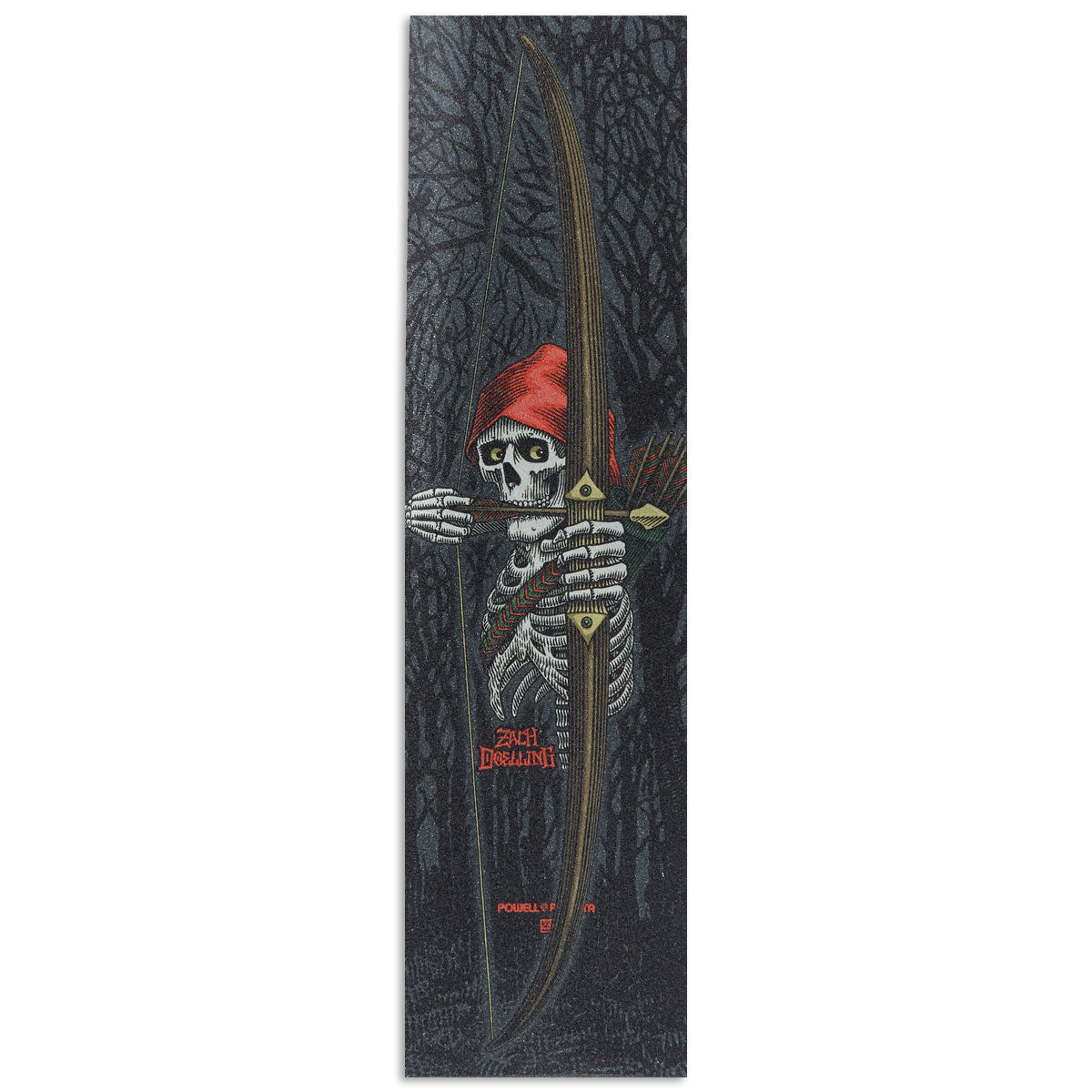 Powell-Peralta Zach Doelling Archer Grip tape - Black - 9.00