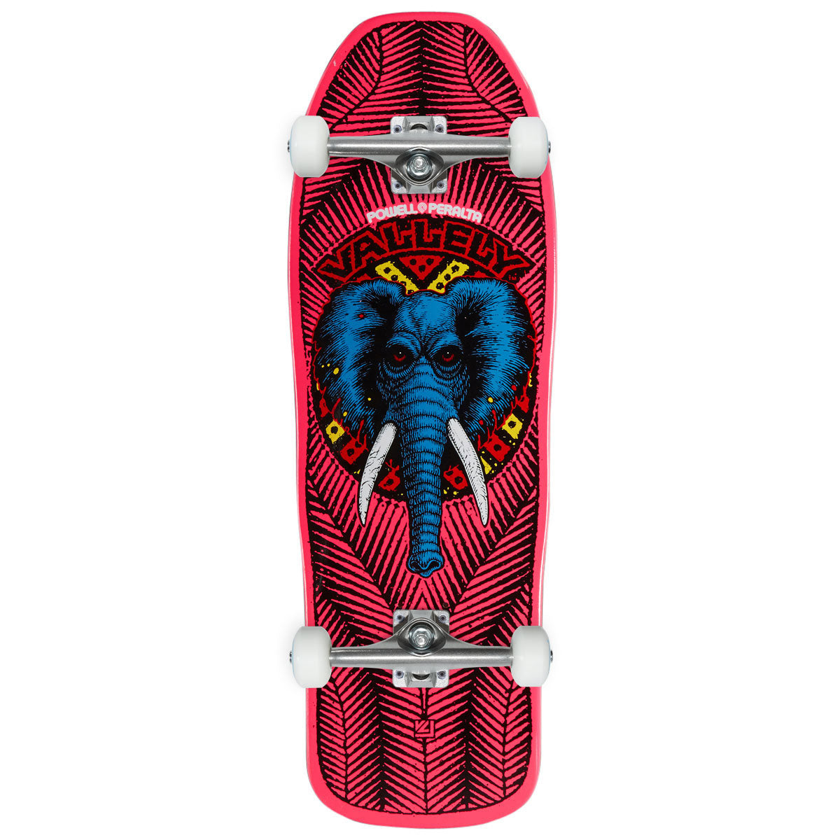Powell-Peralta Mike Vallely Elephant 13 Skateboard Complete - Pink - 10.00