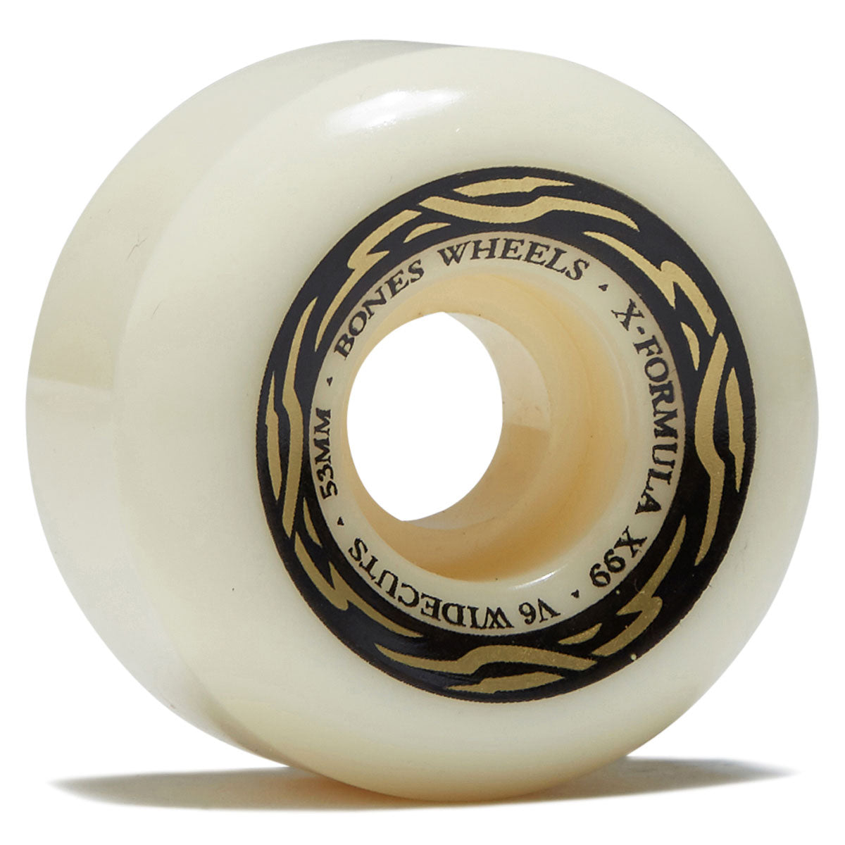 Bones X-Formula Widecuts 99a V6 Wide-Cut Skateboard Wheels - 53mm image 1