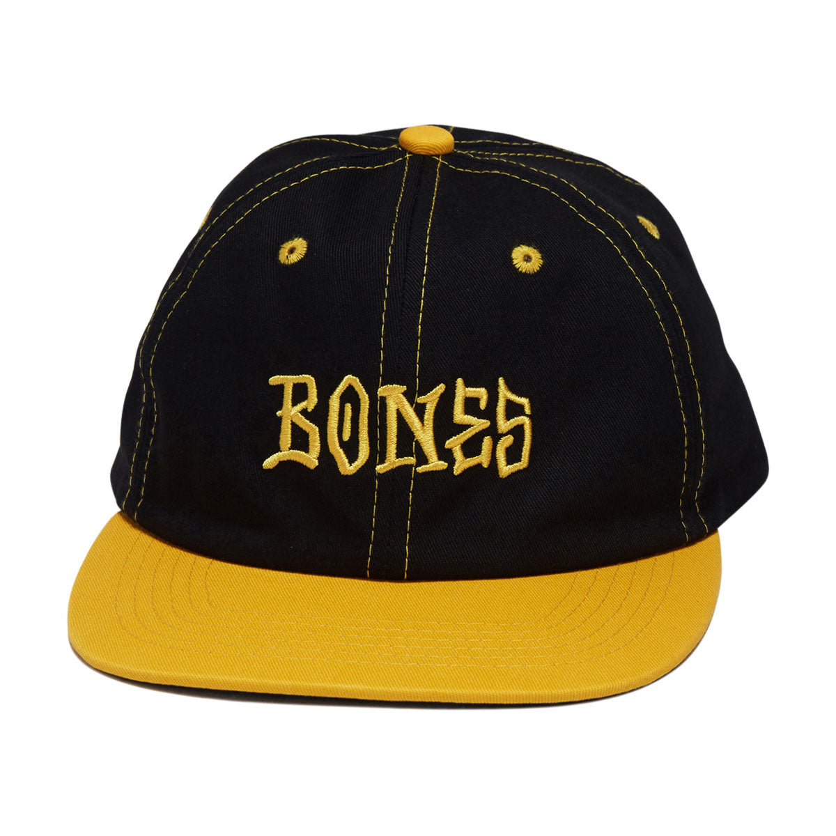 Bones Vato Rat Low Pro Hat - Black/Gold image 1