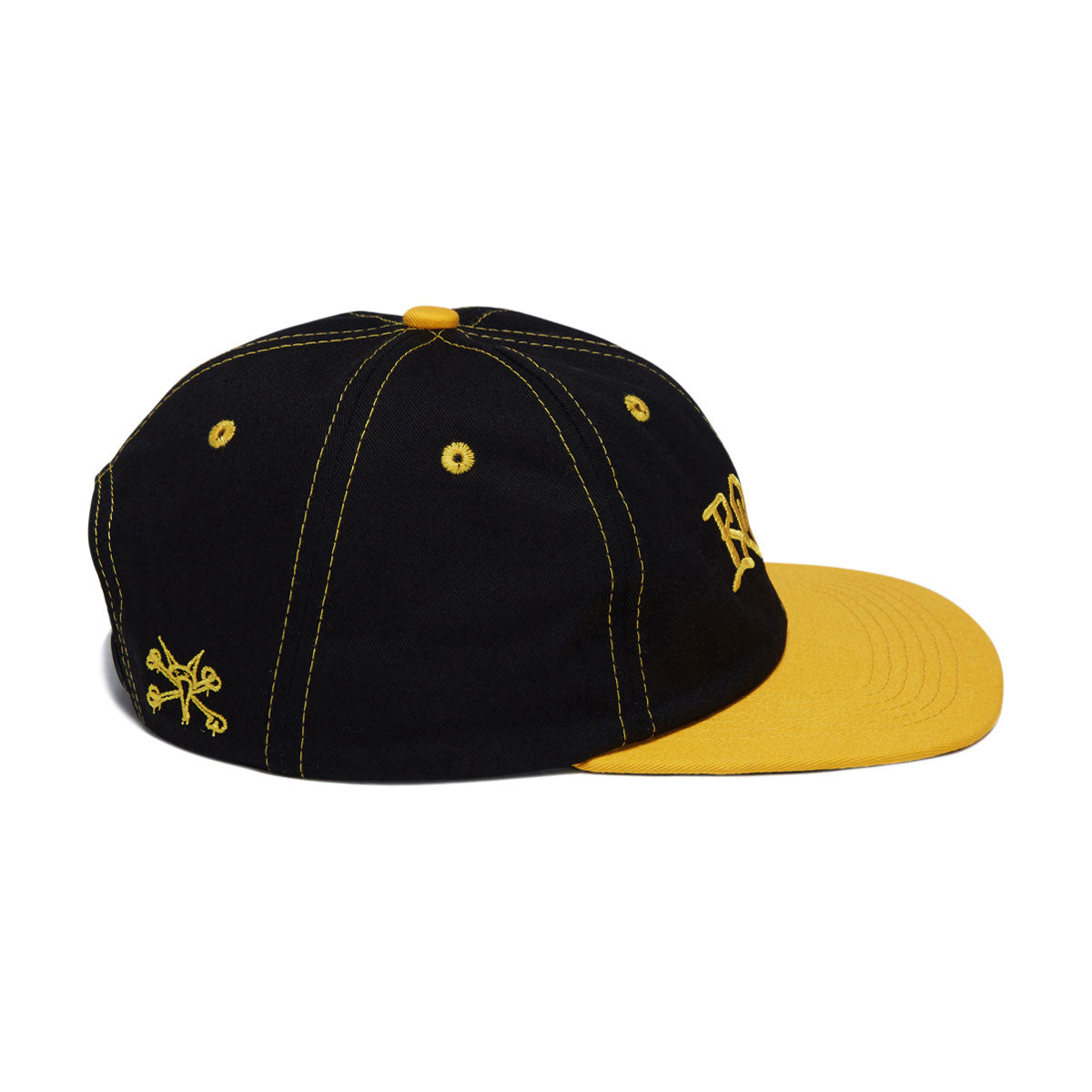 Bones Vato Rat Low Pro Hat - Black/Gold image 4