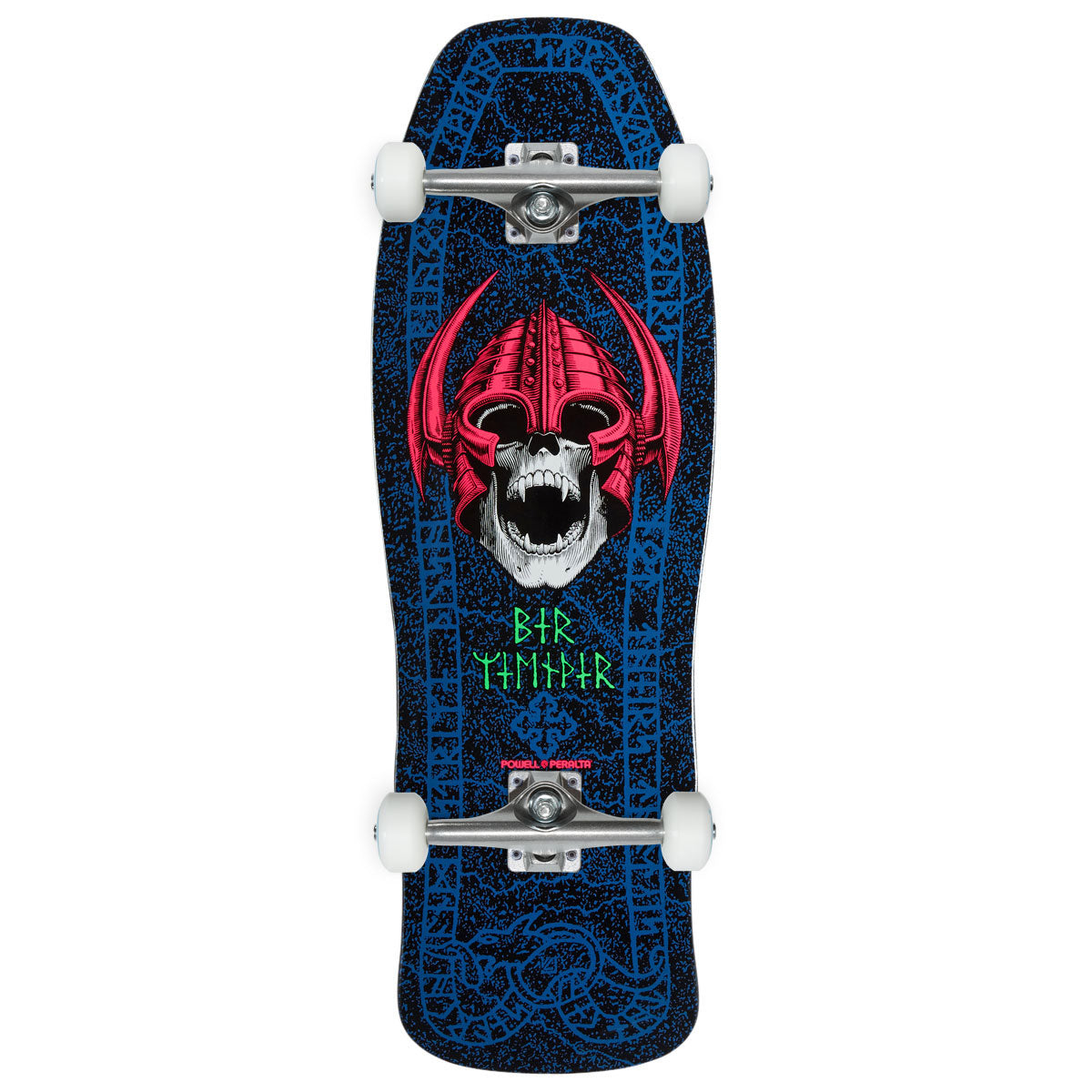 Powell-Peralta Per Welinder Nordic Skull 13 Skateboard Complete - Blacklight - 9.625