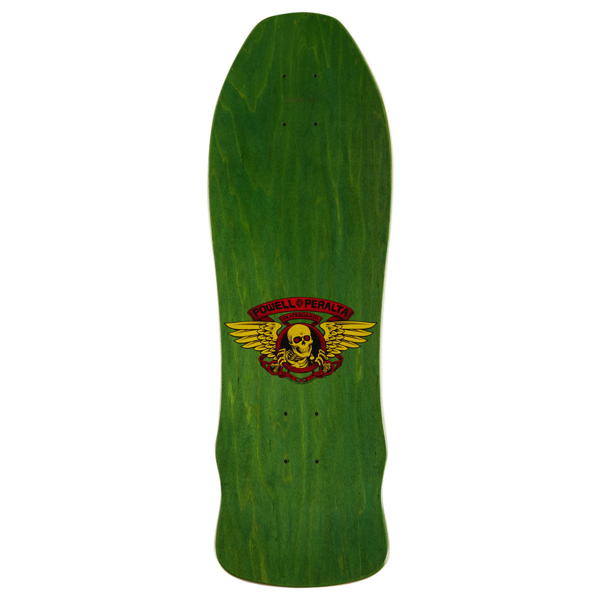 Powell-Peralta GeeGah Skull & Sword 11 Skateboard Deck - Green Veneer - 9.75