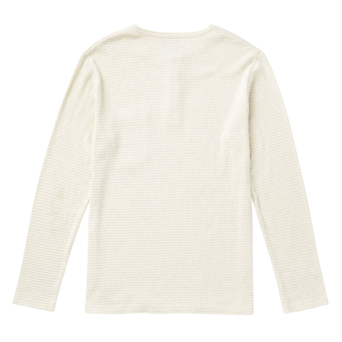 Seager Sawpit Henley Long Sleeve Thermal Shirt - Vintage White image 4