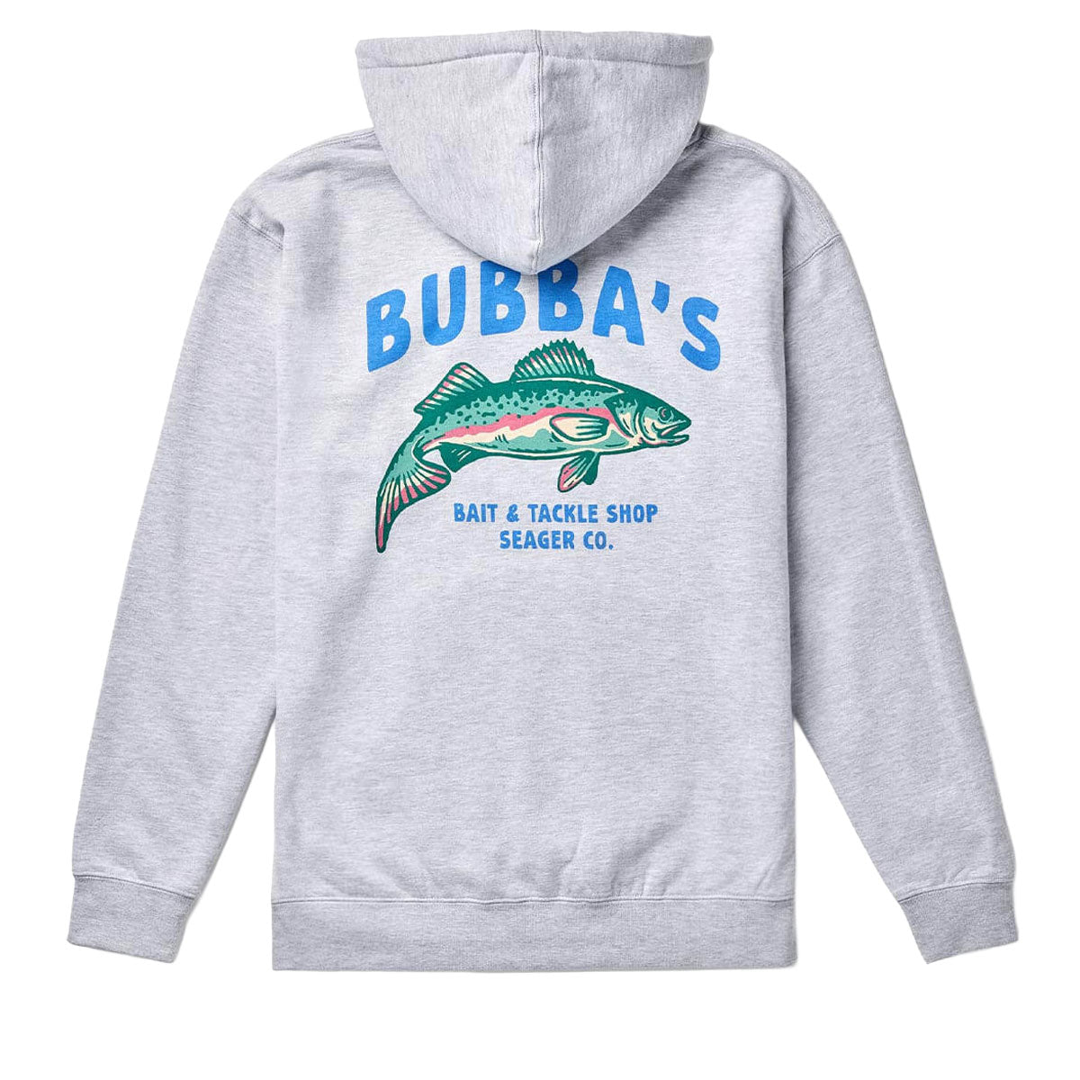 Seager Bubbas Hoodie - Heather Grey image 1
