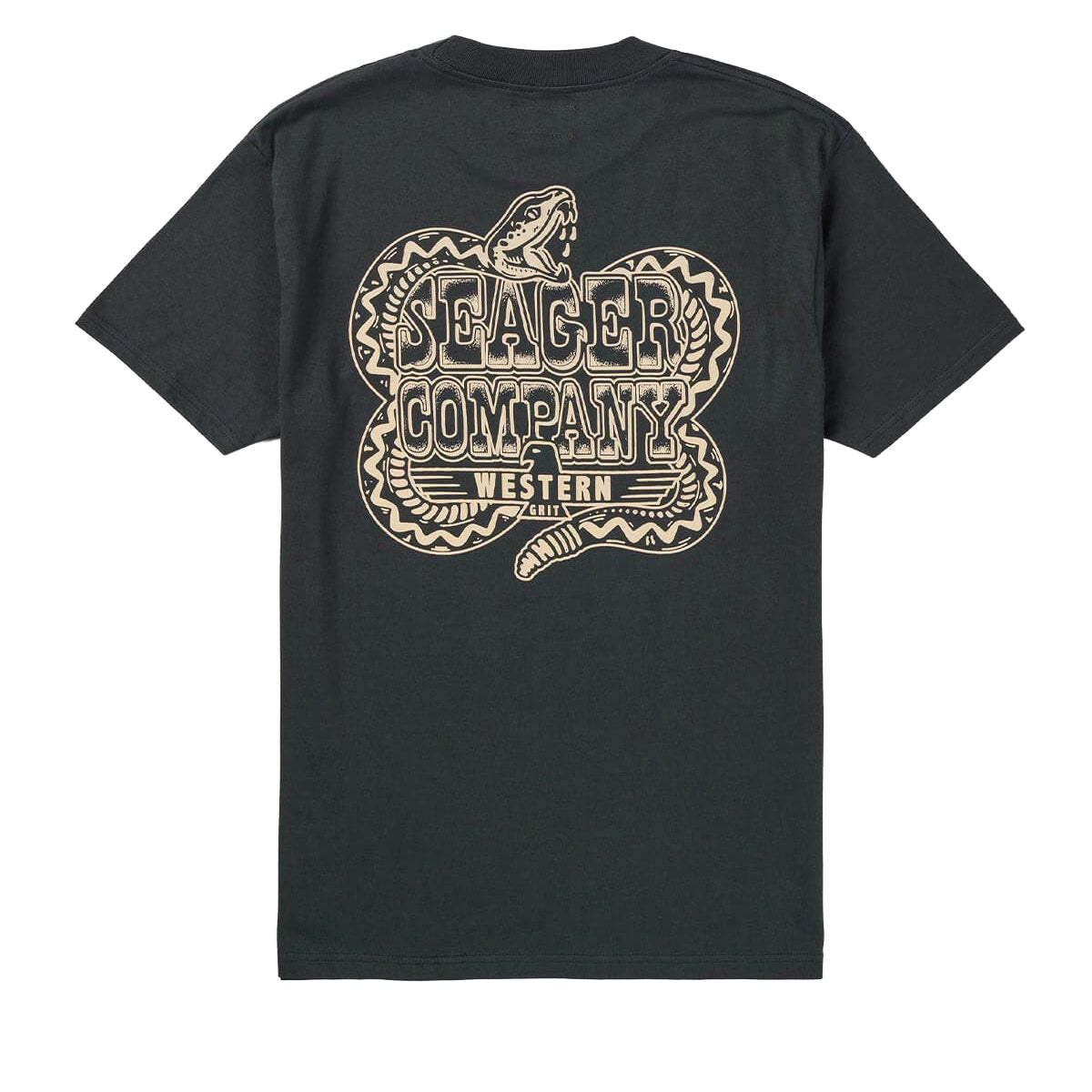 Seager Rattler T-Shirt - Vintage Black image 1