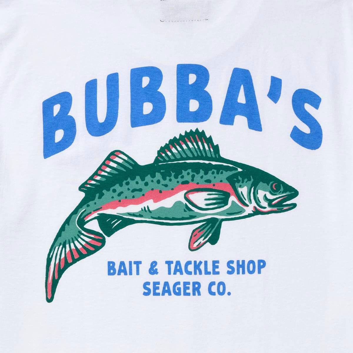Seager Bubbas T-Shirt - White image 4