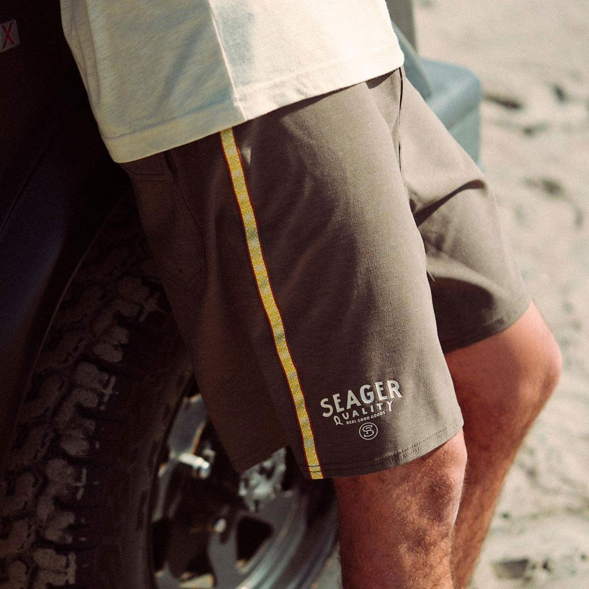 Seager Azteca Boardshorts - Espresso image 5