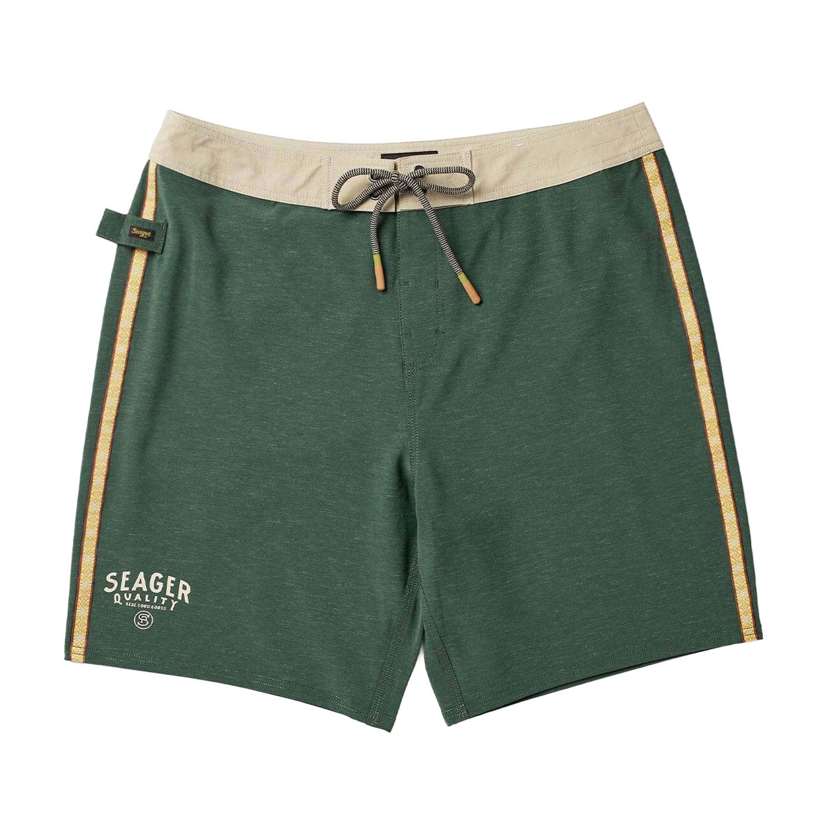 Seager Azteca Boardshorts - Spruce Green image 1