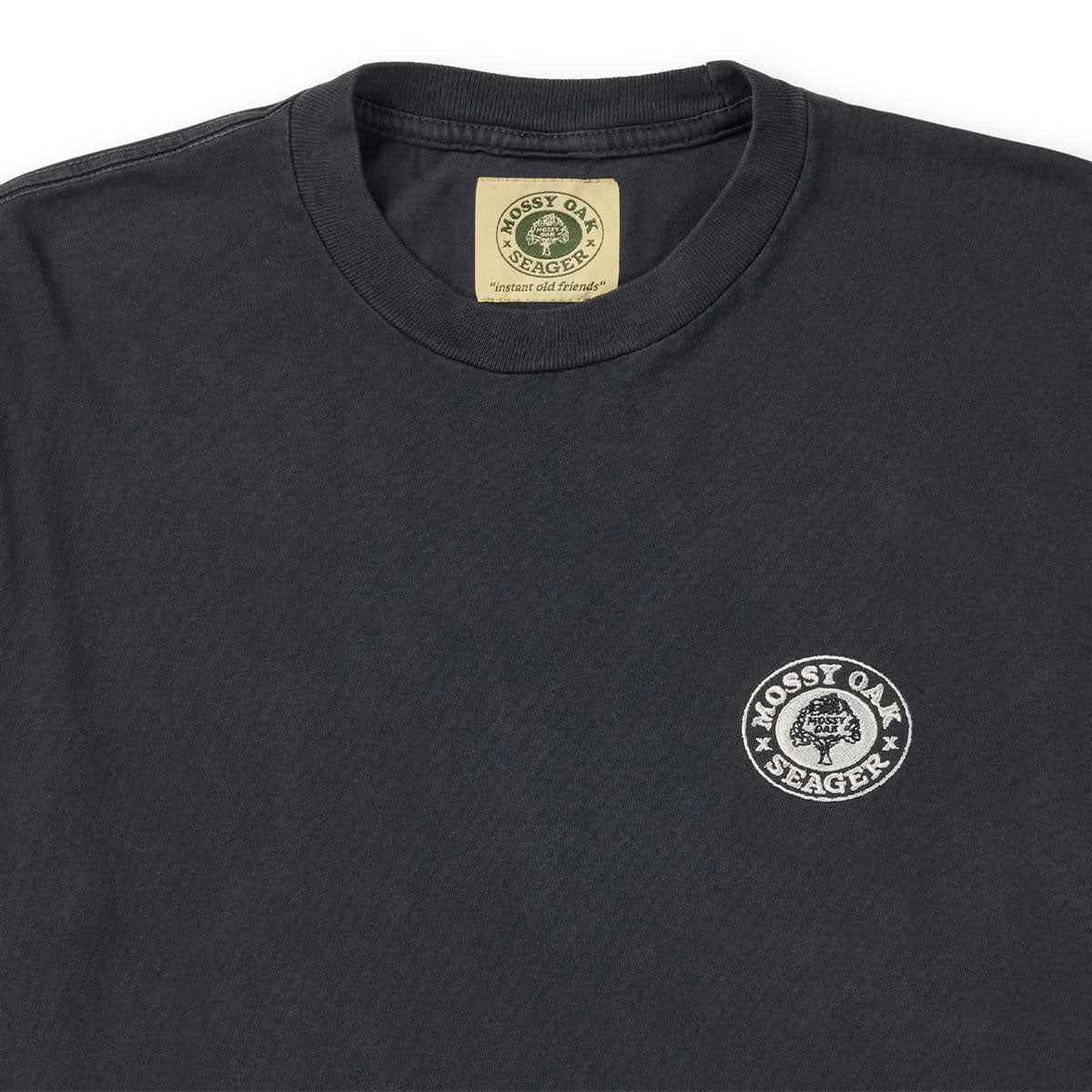 Seager x Mossy Oak T-Shirt - Pigment Black image 2