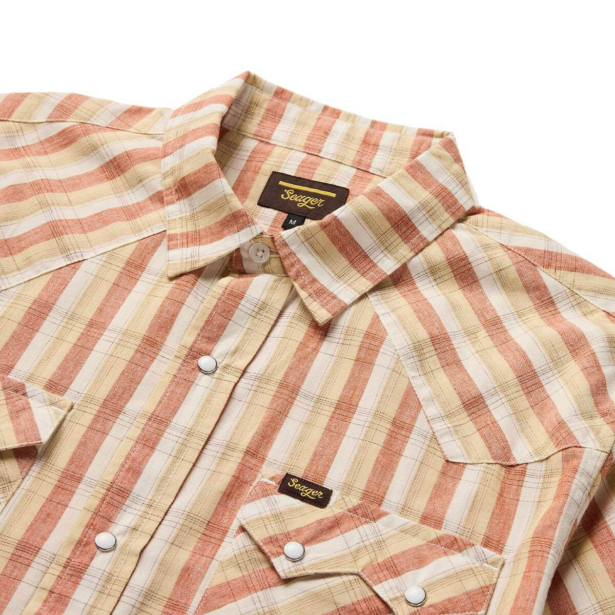 Seager Sawtoof Shirt - White Wash Plaid image 3