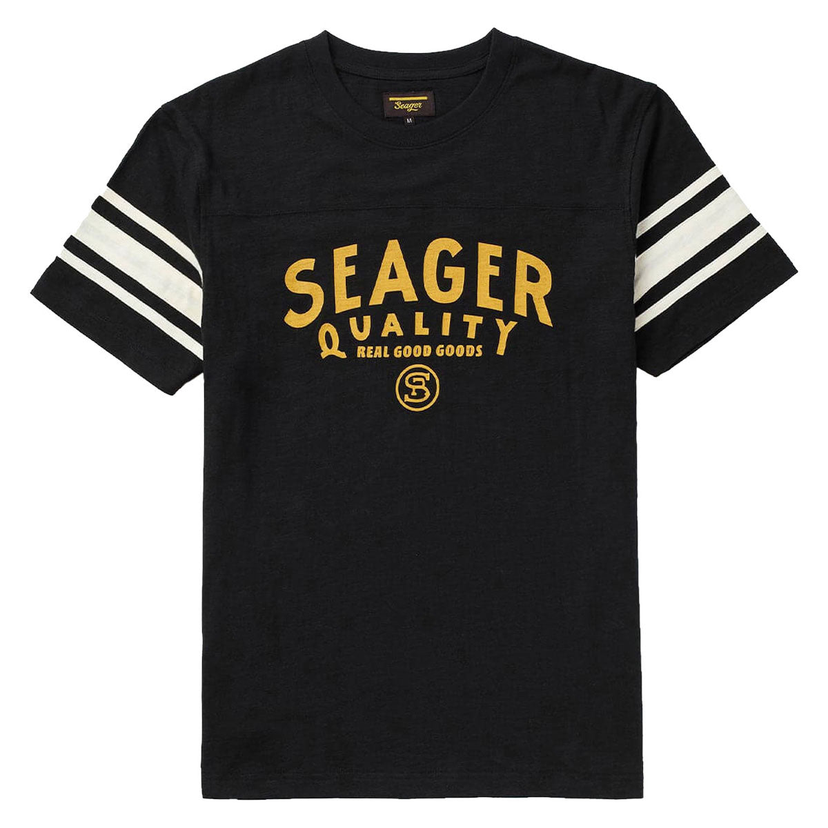 Seager Riggins Crew T-Shirt - Washed Black image 1