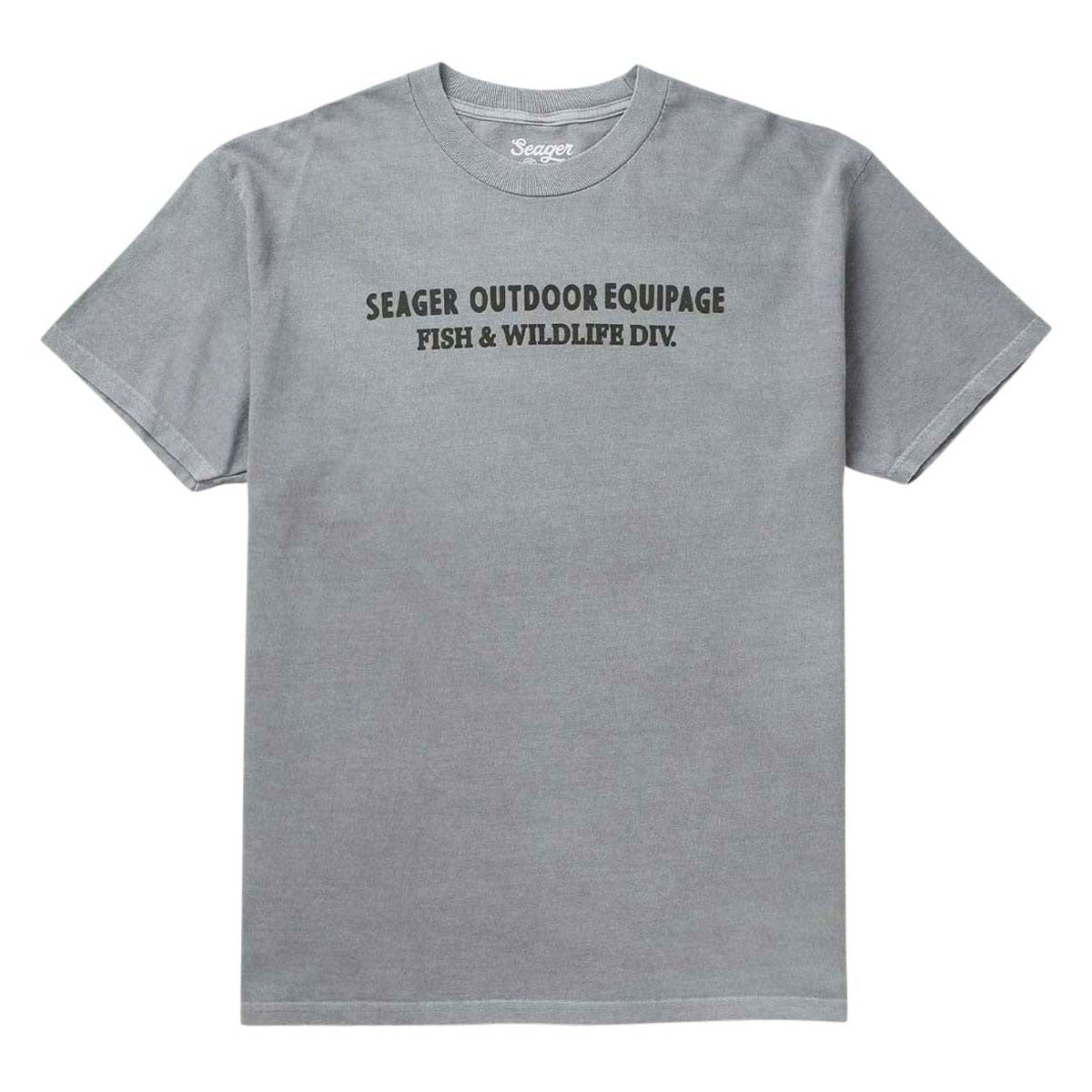 Seager Premium F&W Division T-Shirt - Pigment Grey image 2