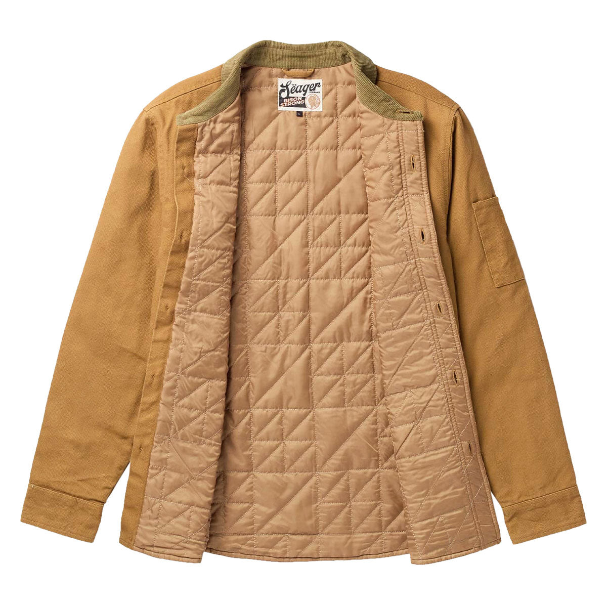 Seager Bison Long Sleeve Work Shirt - Bronze image 3