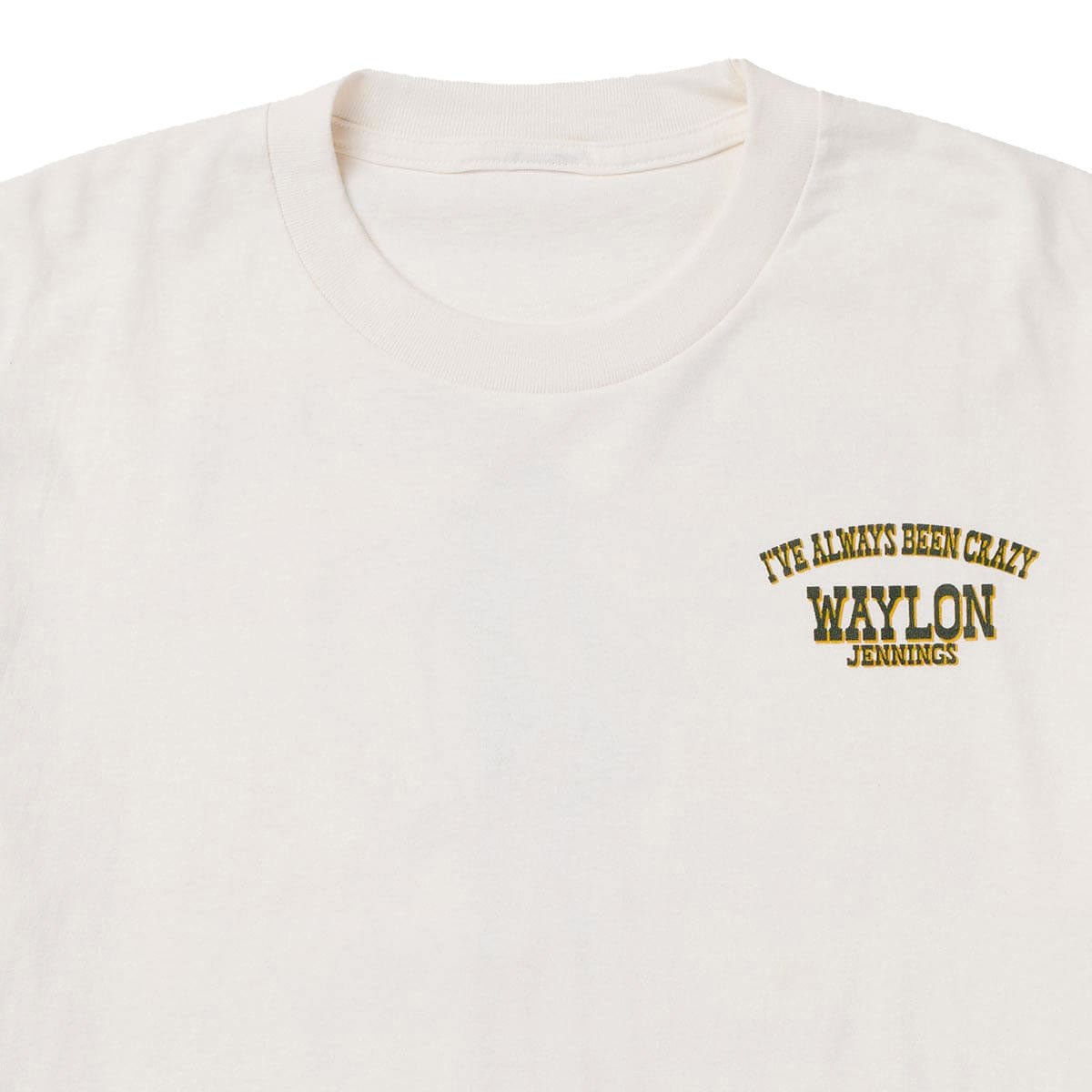 Seager Always Been Crazy T-Shirt - Vintage White image 4
