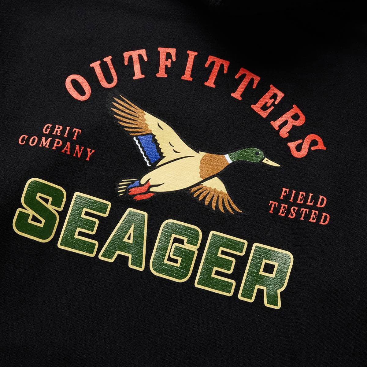 Seager Outfitters Hoodie - Black image 4