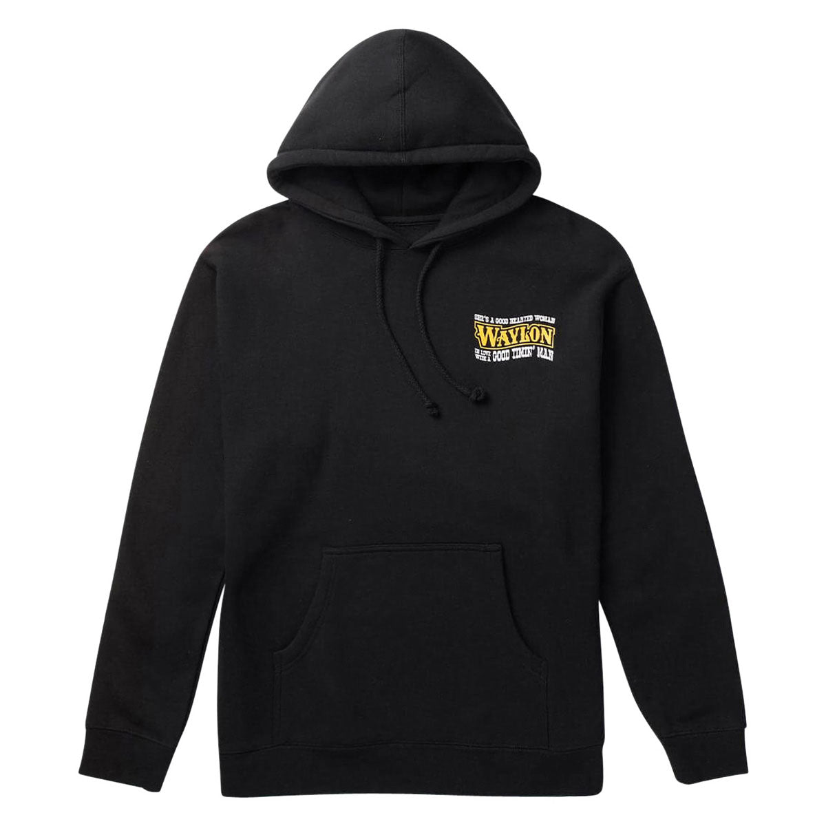 Seager Good Hearted Woman Hoodie - Black image 2