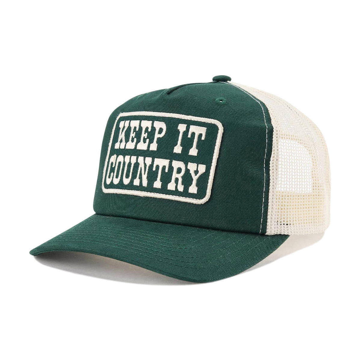 Seager Keep It Country Trucker Hat - Forest Green image 1