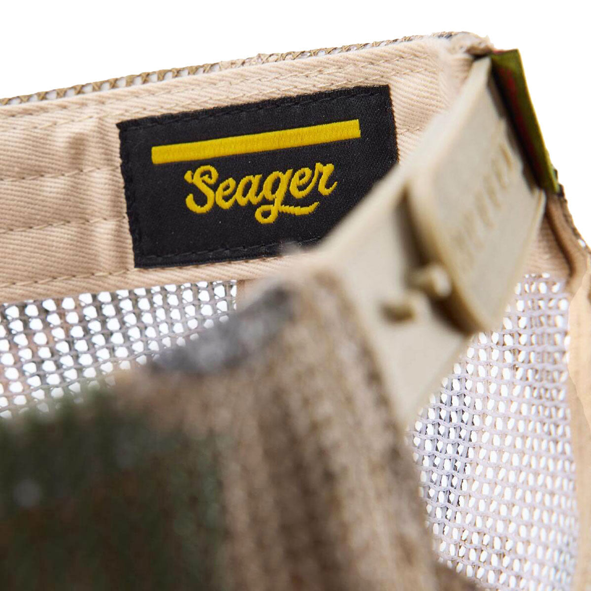 Seager Outfitters Trucker Snapback Hat - Duck Camo image 4
