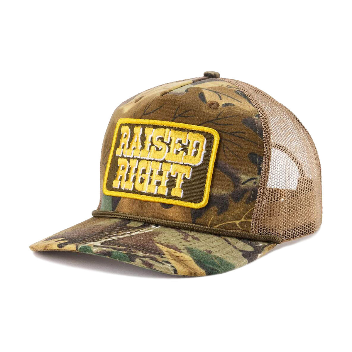 Seager Raised Right Trucker Hat - Camo image 1