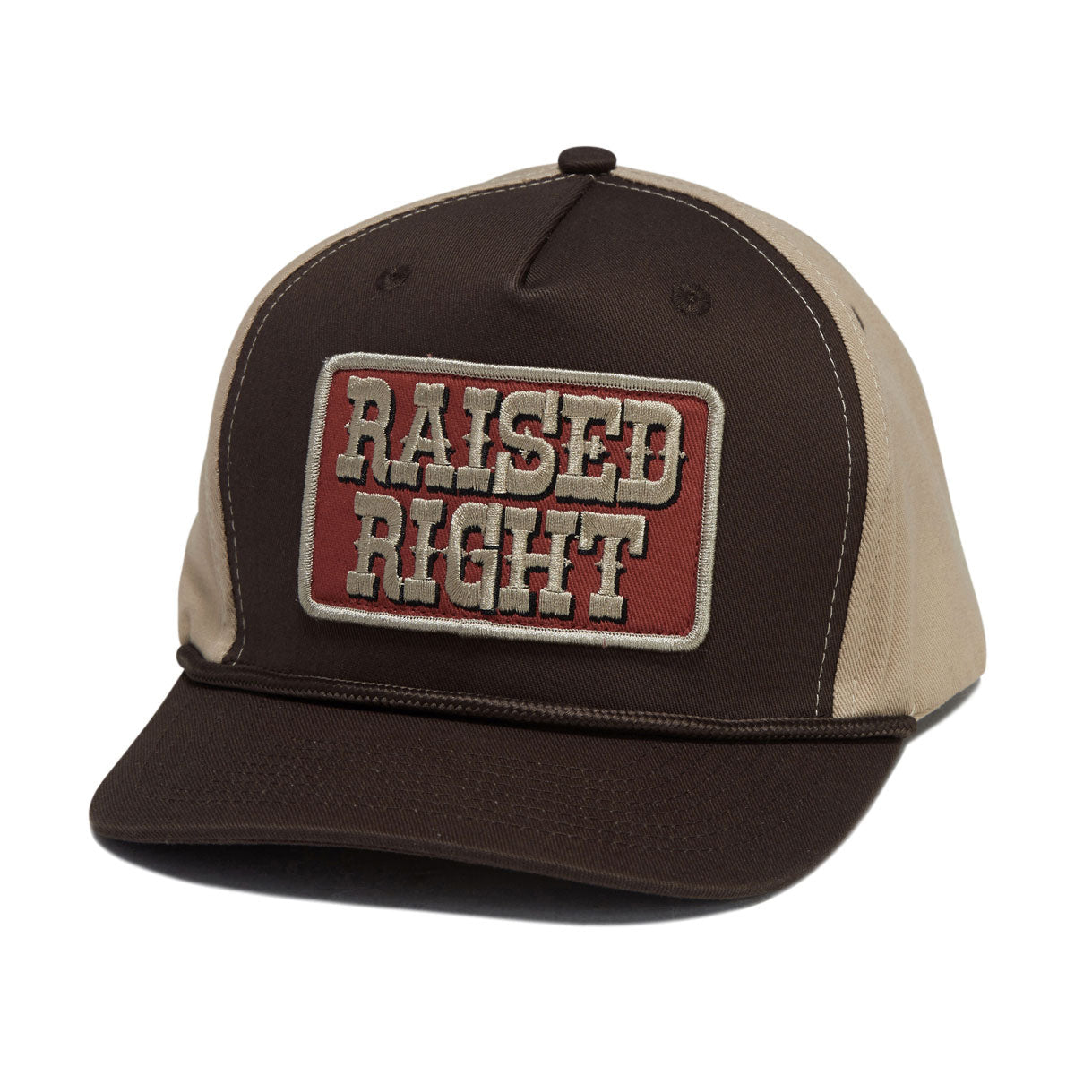 Seager Raised Right Trucker Hat - Brown image 1