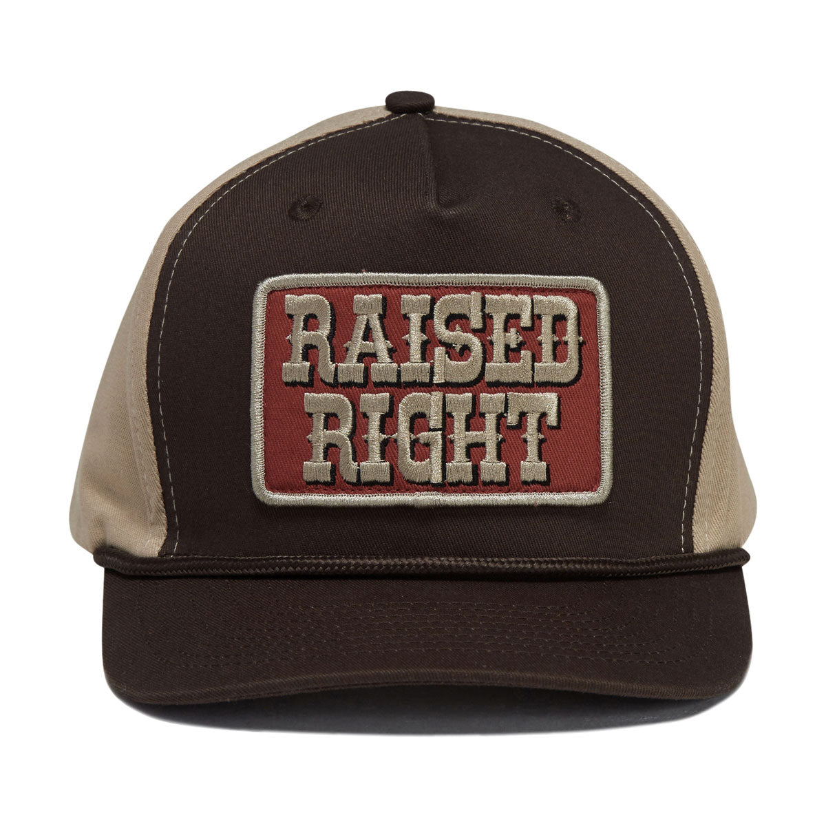 Seager Raised Right Trucker Hat - Brown image 5