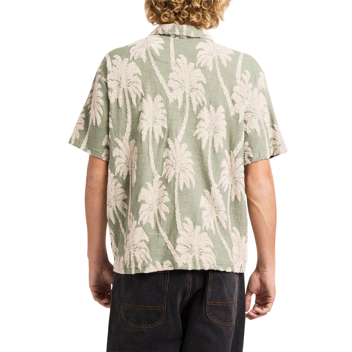RVCA Palm Fall Shirt - Jade image 2