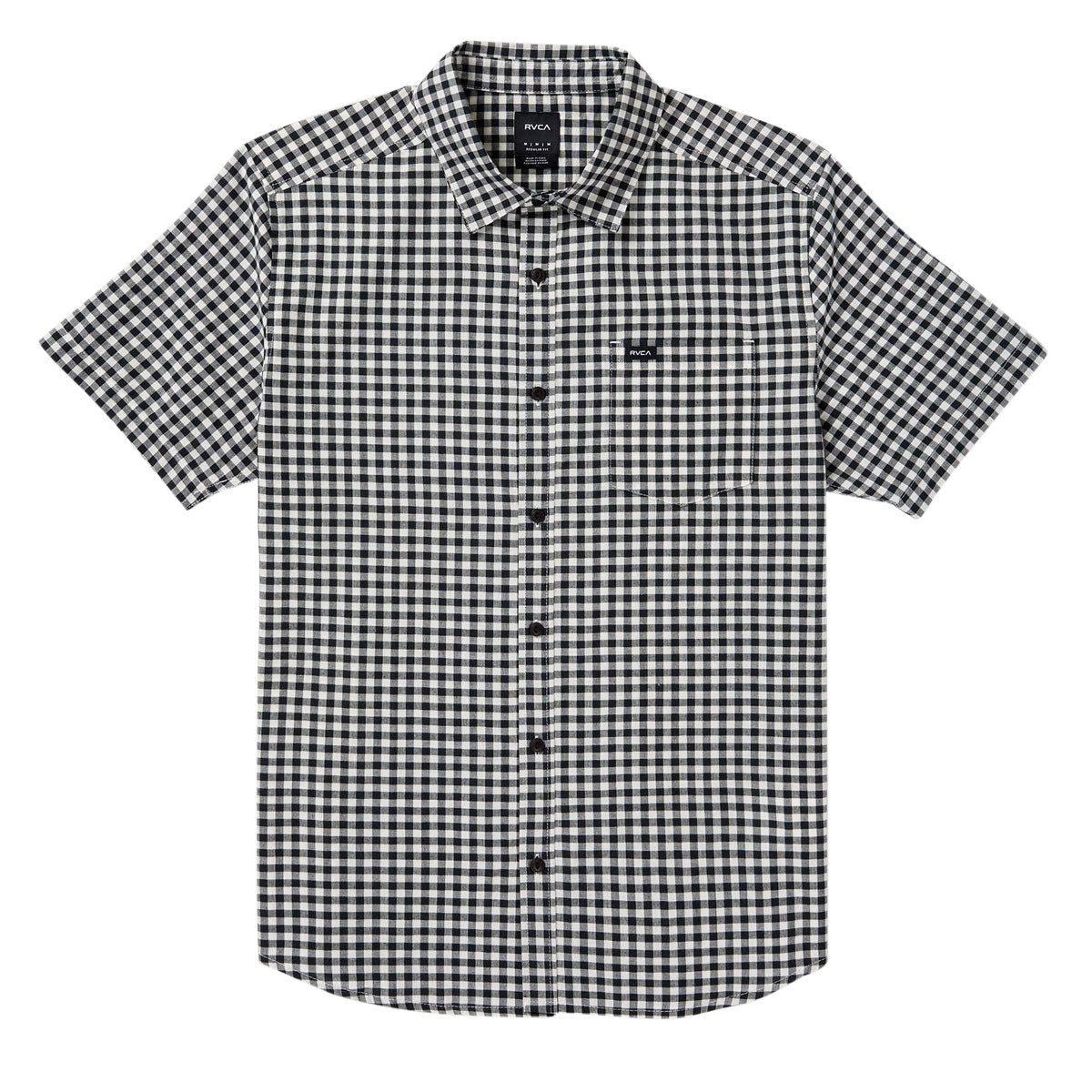 RVCA Overspray Shirt - Black/White image 5