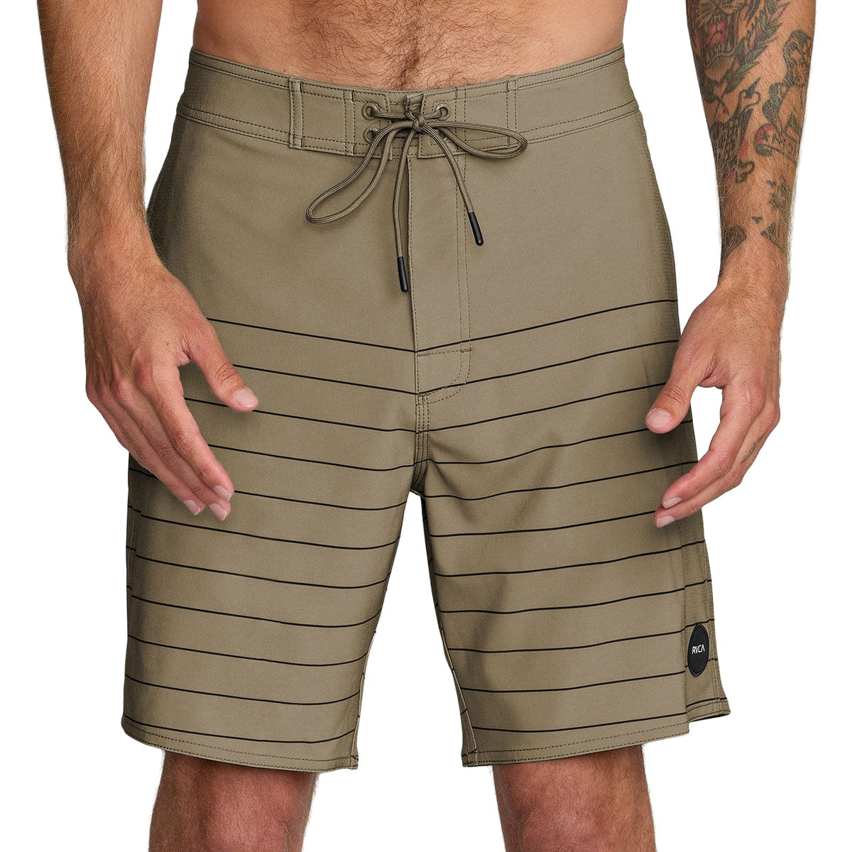 RVCA Steady Stripe Boardshorts - Aloe image 3