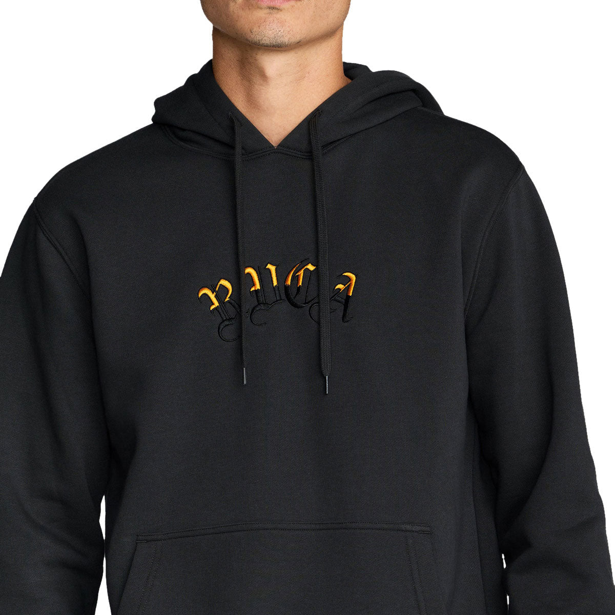 RVCA Olde RVCA Hoodie - Pirate Black image 3