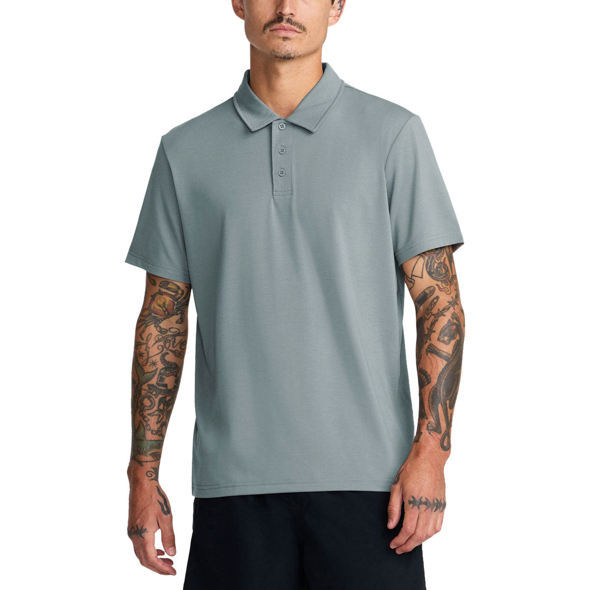 RVCA Balance Polo Shirt - Lead 2026 image 1