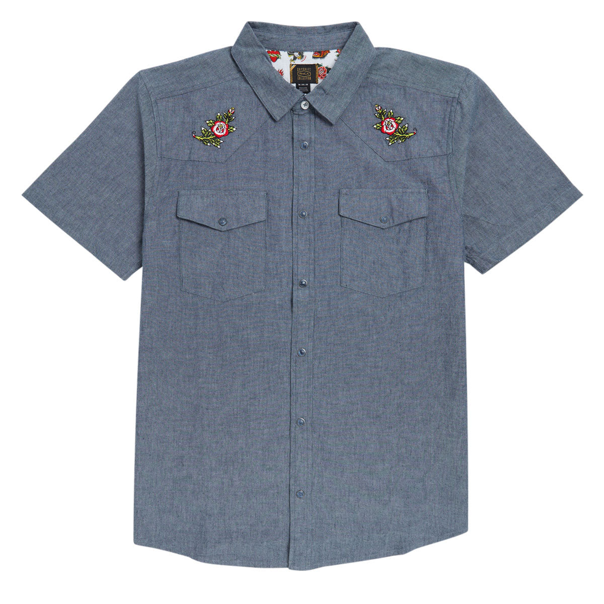 RVCA Rosa Chambray Shirt - Indigo image 1