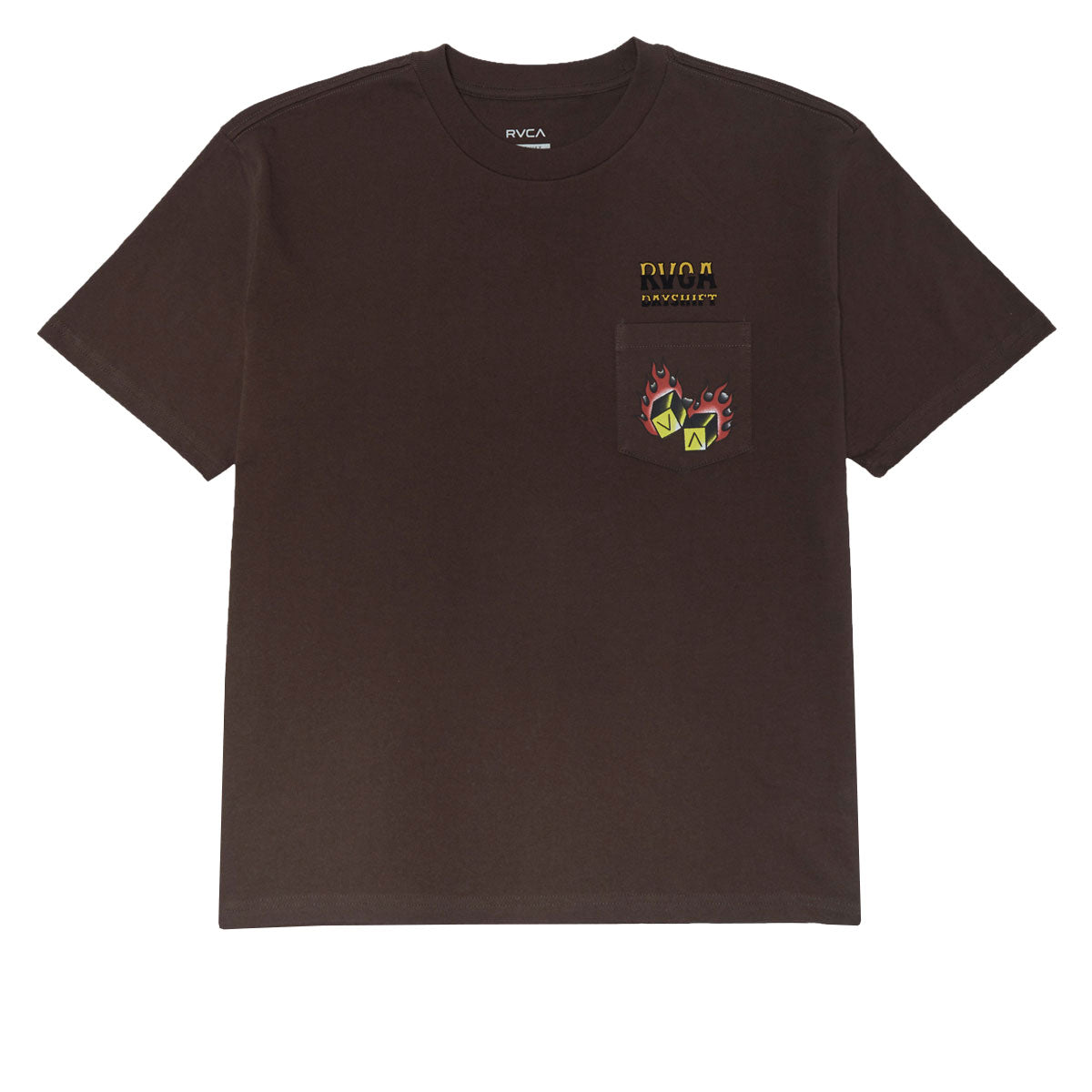 RVCA Hot Dice T-Shirt - Mocha image 1