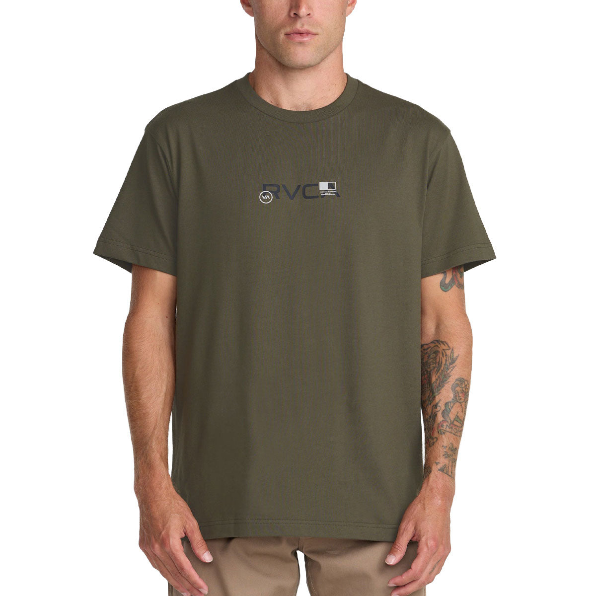 RVCA Small Icons T-Shirt - Fatigue image 2