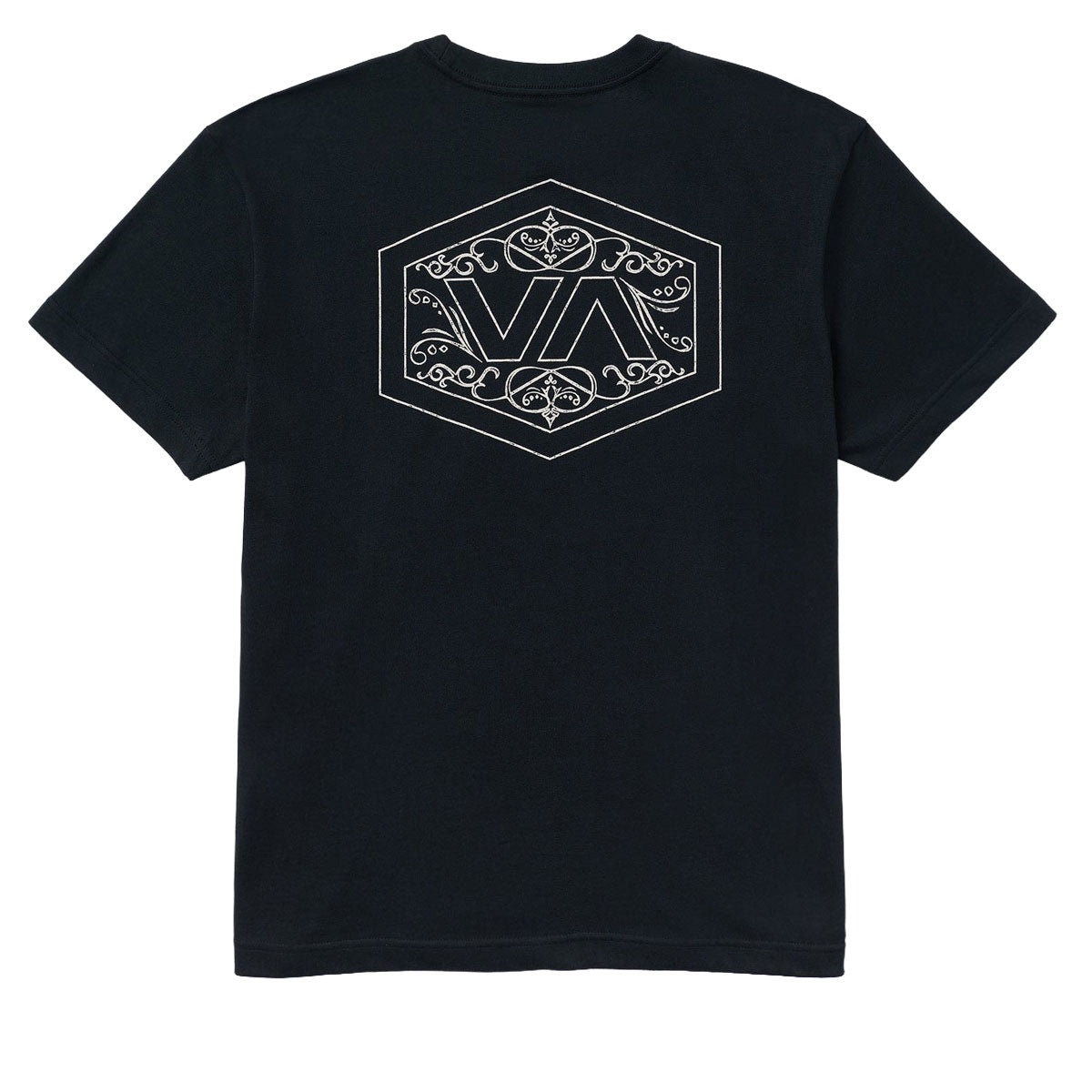 RVCA Hex Filigre T-Shirt - Black image 2