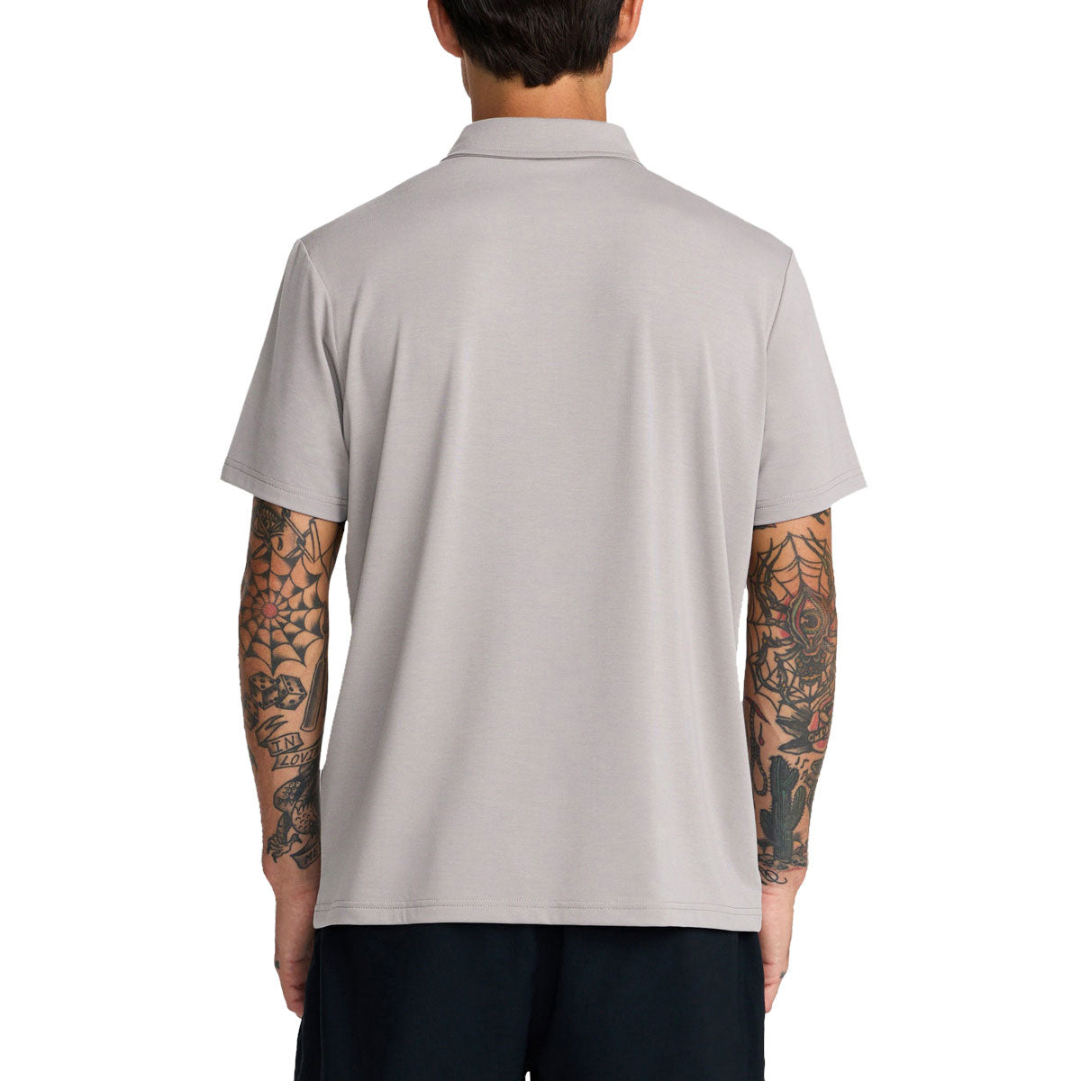 RVCA Balance Polo Shirt - Brown Stone image 2