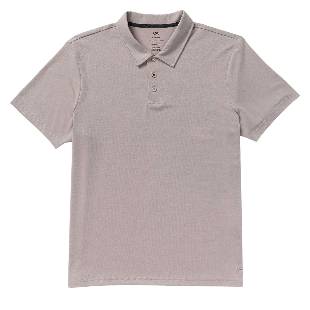 RVCA Balance Polo Shirt - Brown Stone image 5
