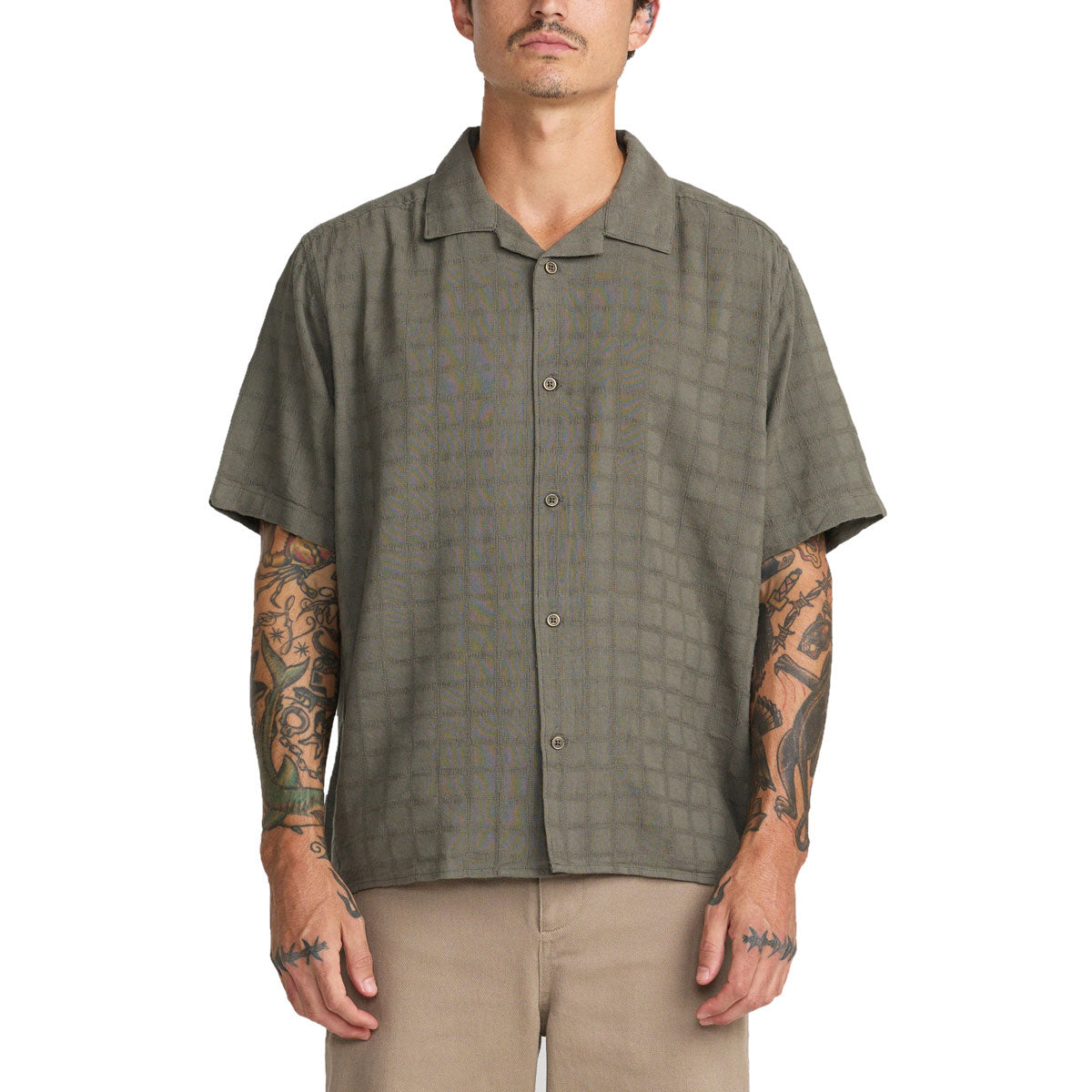RVCA Vacancy Shirt - Sage Leaf image 1