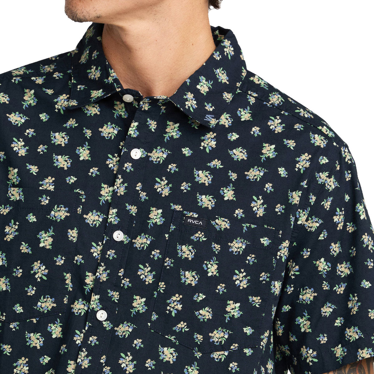 RVCA Breezy Shirt - Garage Blue image 3