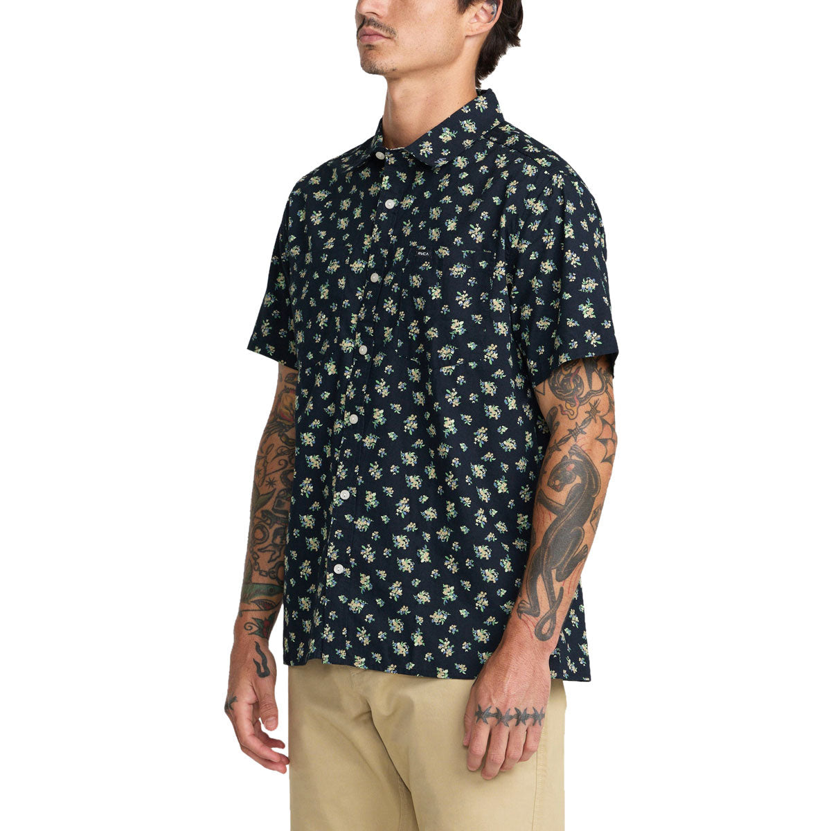 RVCA Breezy Shirt - Garage Blue image 4
