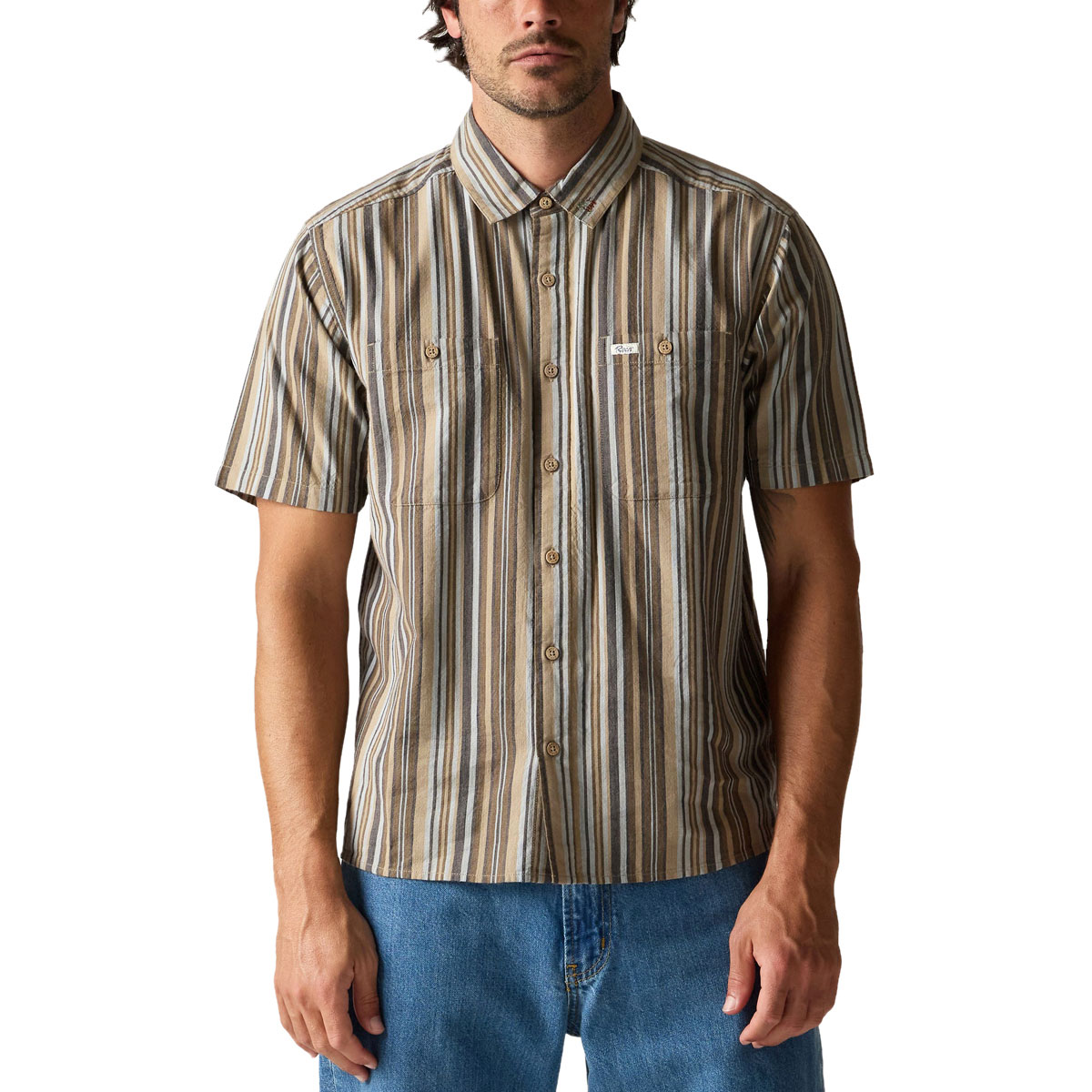 RVCA Talum Shirt - Blue image 1