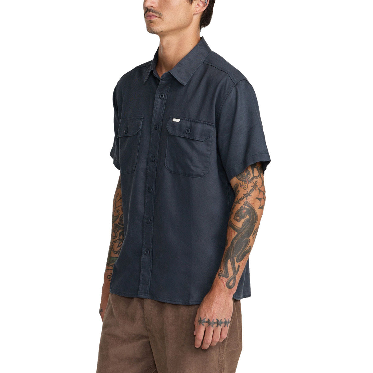 RVCA Vacancy Utility Shirt - Garage Blue image 4